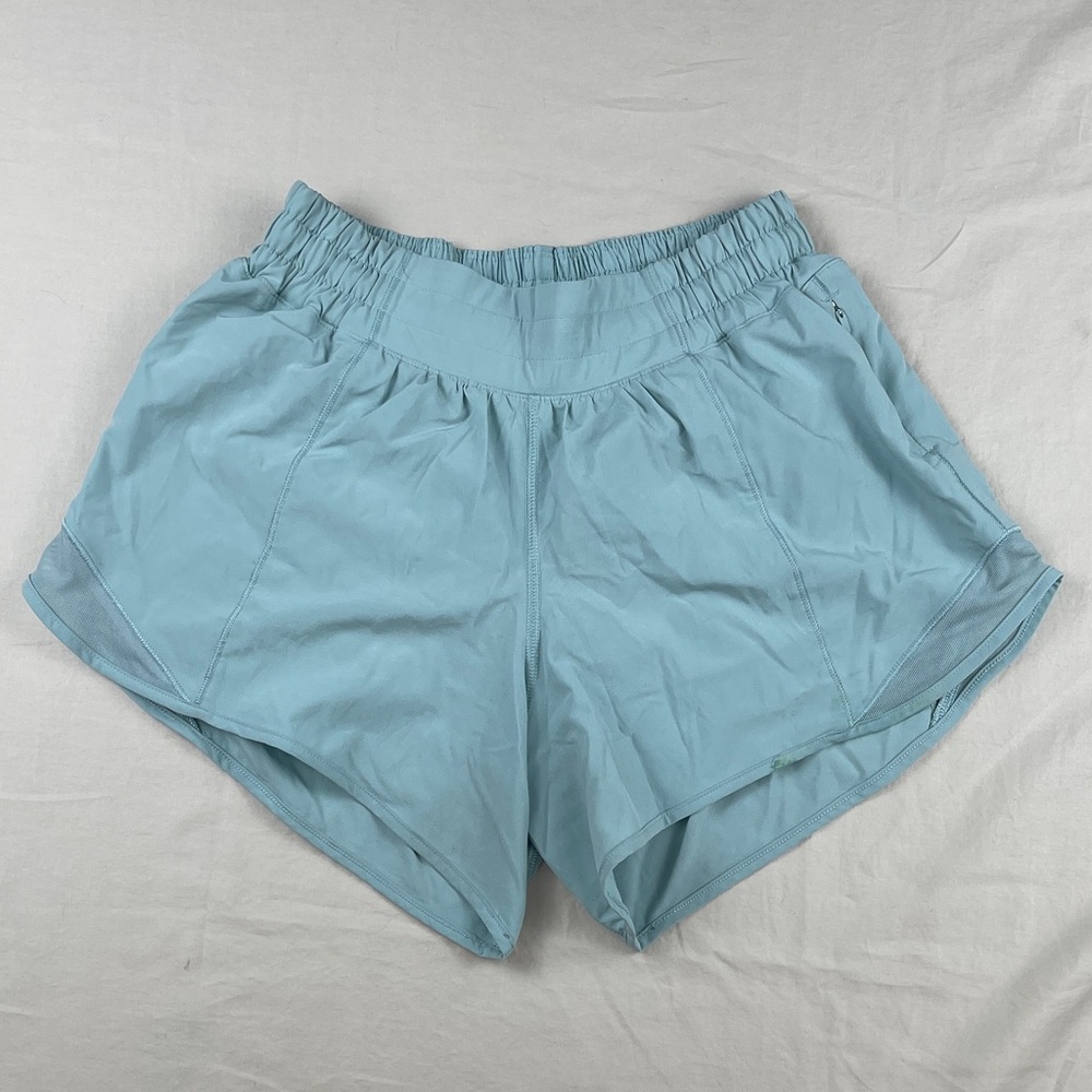 Lululemon Athletica Light Blue Women's Athletic Shorts